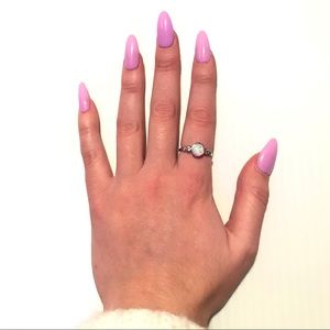 Piercing Pagoda Opal Gemstone Ring Size 8.5